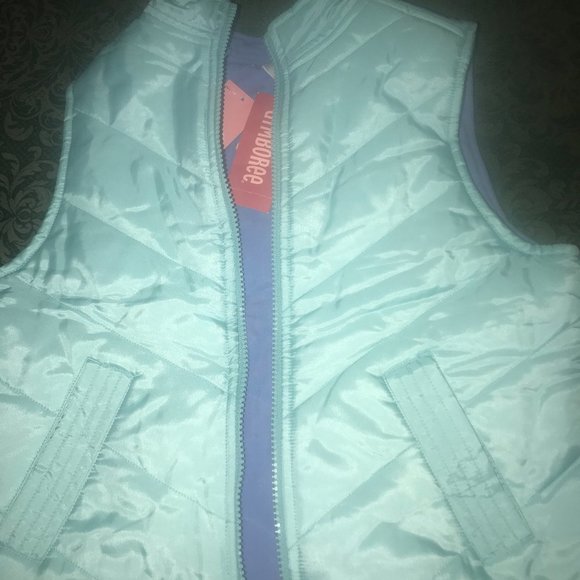 nwt gymboree reversible vest jacket coat 9 spice